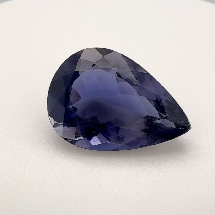 Pear Blue Iolite 3.81ct loose gemstone