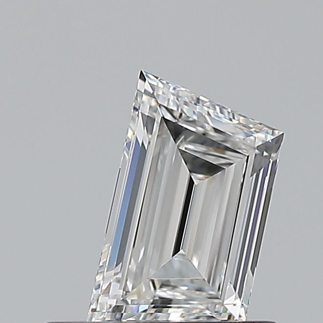 Trapezoid Natural Diamond 0.50ct E VVS1