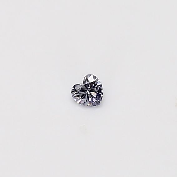 Heart Fancy Light Blue Natural Diamond 0.03ct loose diamond