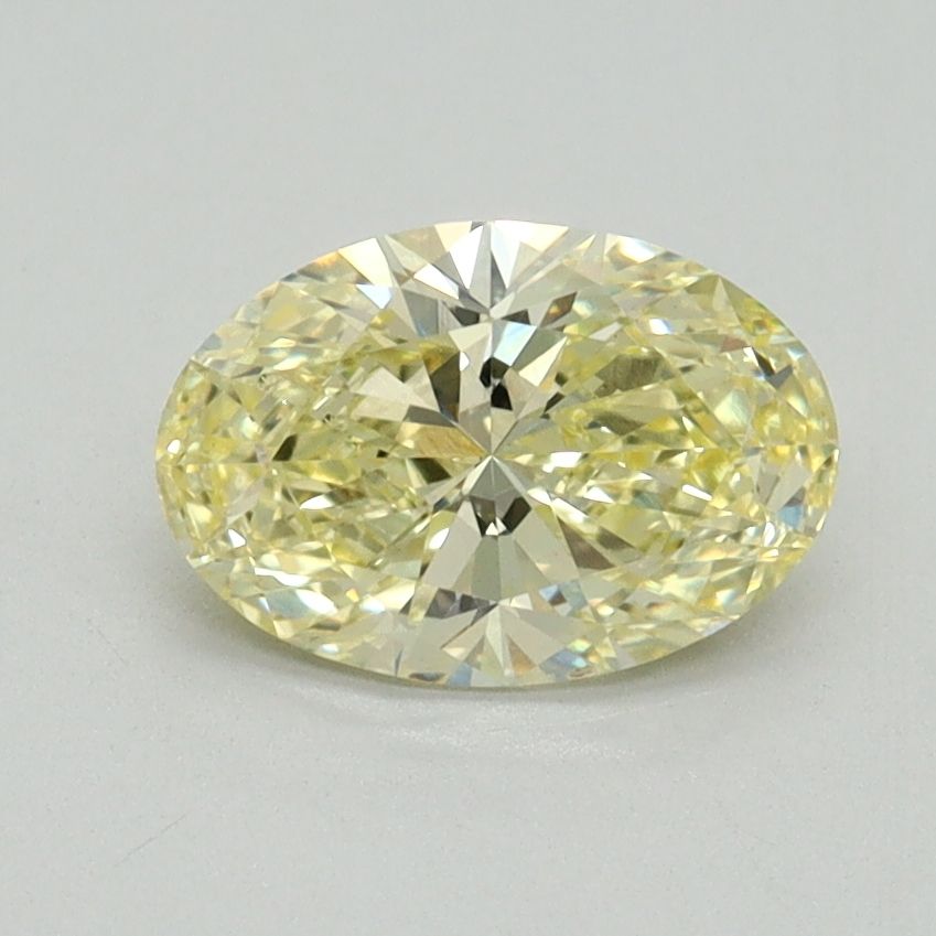 Oval Fancy Intense Yellow Lab-grown Diamond 1.02ct VS2 loose diamond