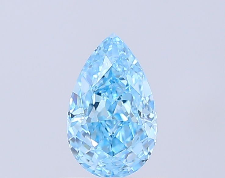 Pear Fancy Vivid Blue Lab-grown Diamond 1.03ct VS1 loose diamond