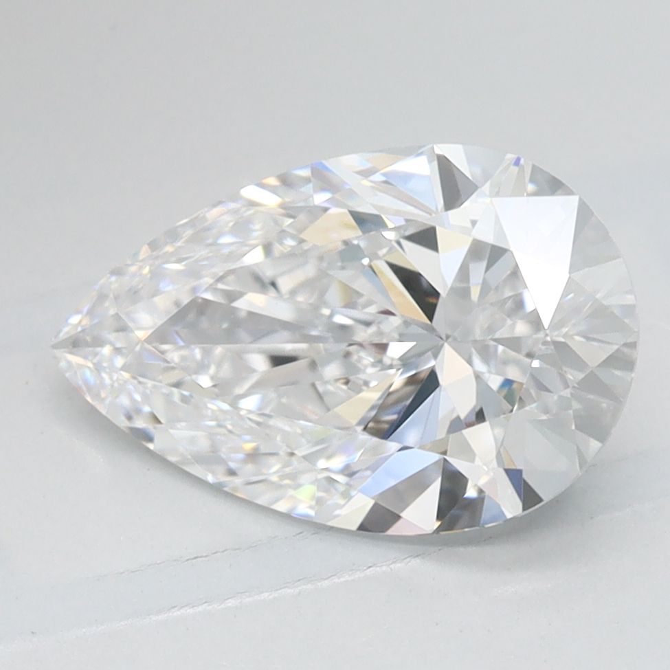 Pear Lab-Grown Diamond 1.65ct D IF