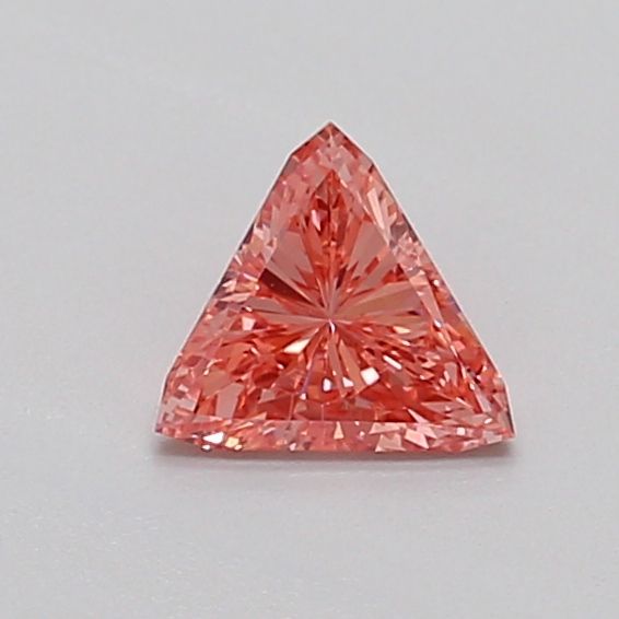 Trilliant Fancy Light Reddish Pink Lab-grown Diamond 0.32ct SI2 loose diamond