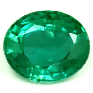 Oval Green Emerald 3.33ct loose gemstone