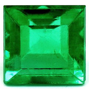 Square Green Emerald 1.71ct loose gemstone