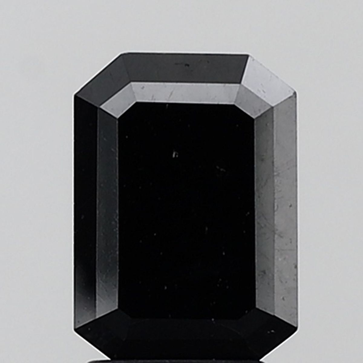 Emerald Black Natural Diamond 2.59ct VVS2 loose diamond