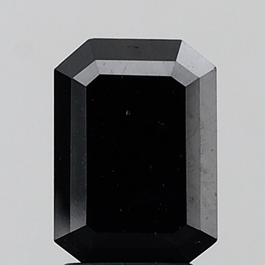Emerald Black Natural Diamond 2.59ct VVS2 loose diamond