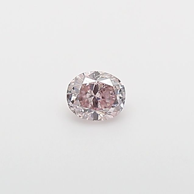 Oval Fancy Pink Natural Diamond 0.08ct loose diamond