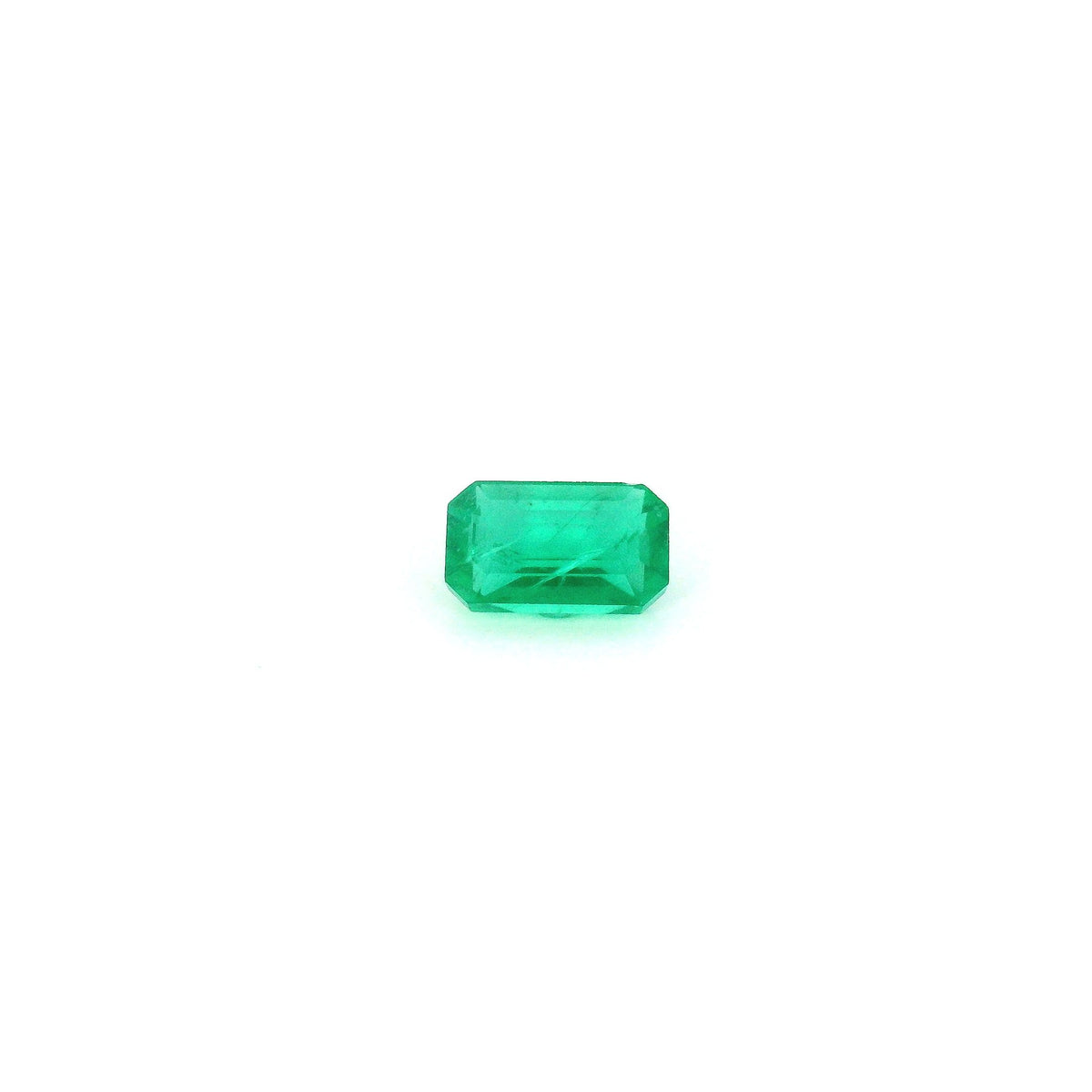 Octagonal Green Emerald 0.28ct loose gemstone