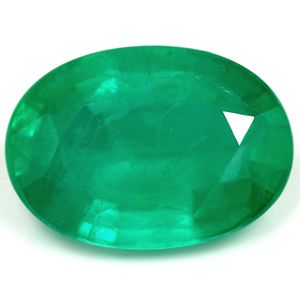 Oval Green Emerald 3.96ct loose gemstone