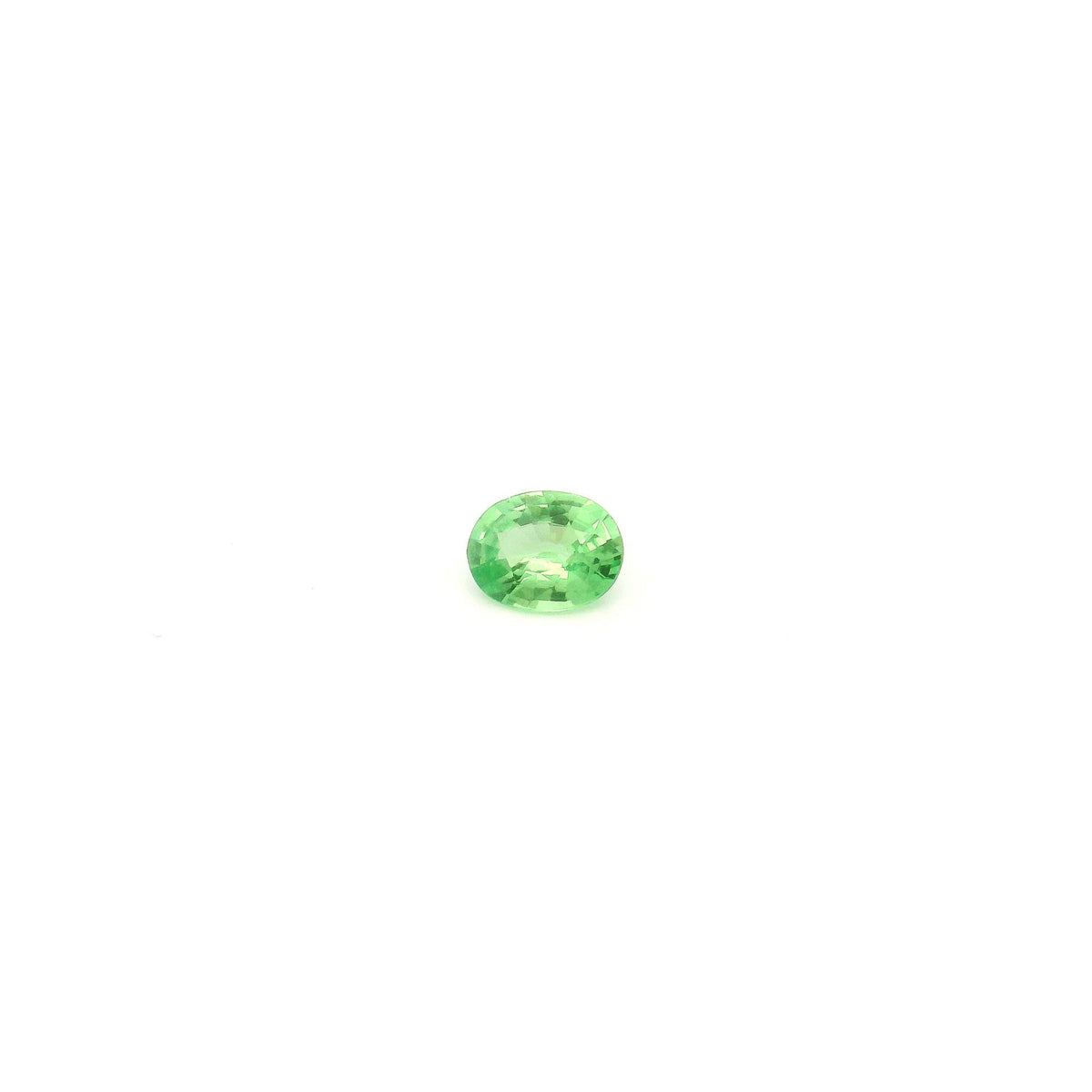 Oval Green Garnet 0.34ct loose gemstone