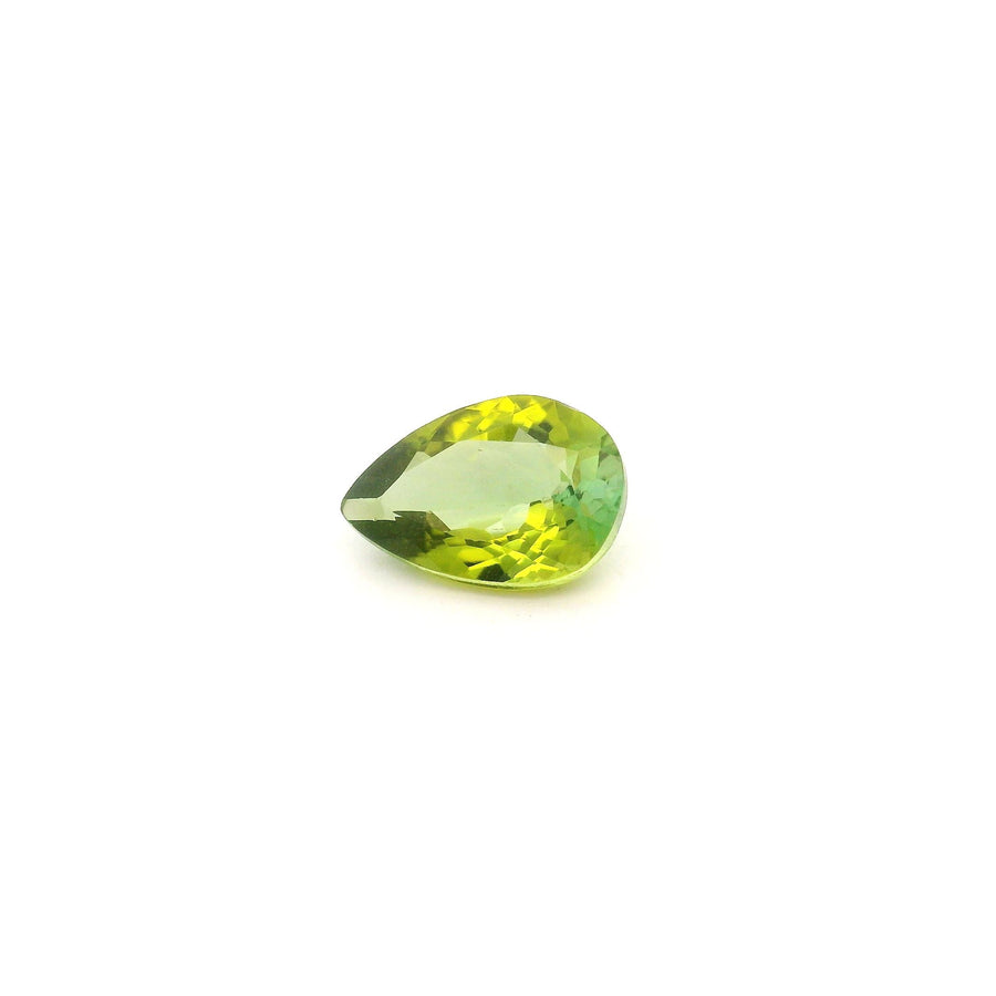 Pear Green Tourmaline 1.47ct loose gemstone