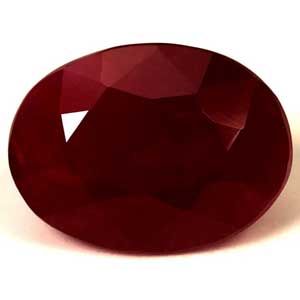 Oval Red Ruby 3.24ct loose gemstone