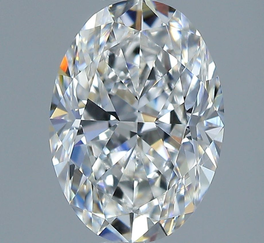 Oval Natural Diamond 1.02ct F VVS2