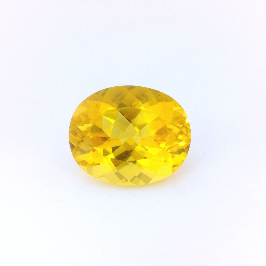 Oval Yellow Heliodor 3.39ct loose gemstone