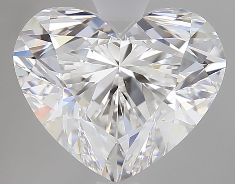 Heart Natural Diamond 1.90ct F VS2