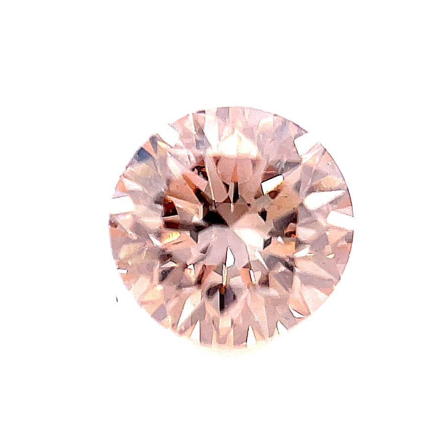 Round Fancy Champagne Natural Diamond 1.25ct VS2 loose diamond