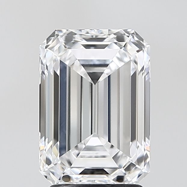 Emerald Lab-Grown Diamond 2.66ct D VVS1