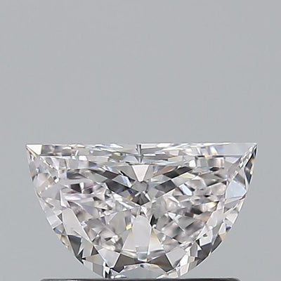 Half Moon Natural Diamond 0.50ct F VS2