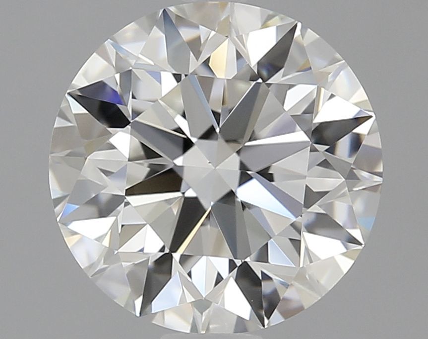 Round Natural Diamond 2.10ct H VS1