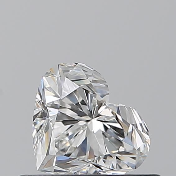 Heart Natural Diamond 0.51ct G IF