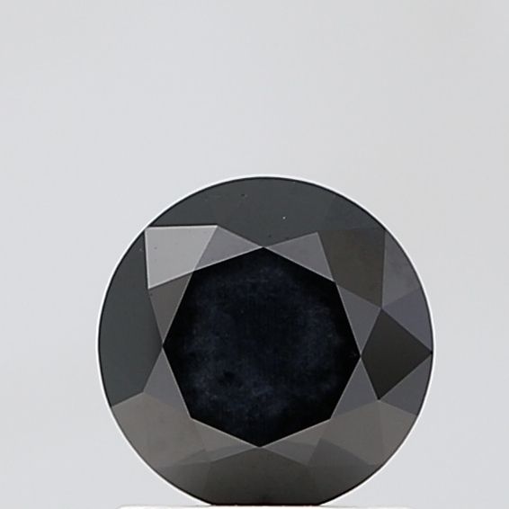 Round Black Lab-grown Diamond 1.09ct VVS2 loose diamond