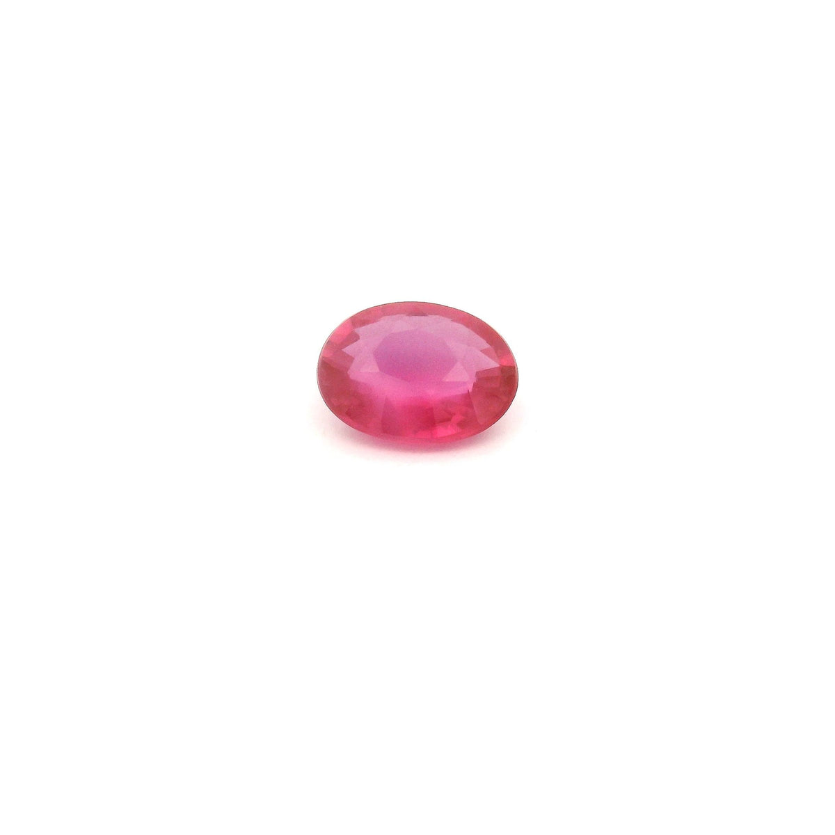 Oval Red Ruby 0.61ct loose gemstone