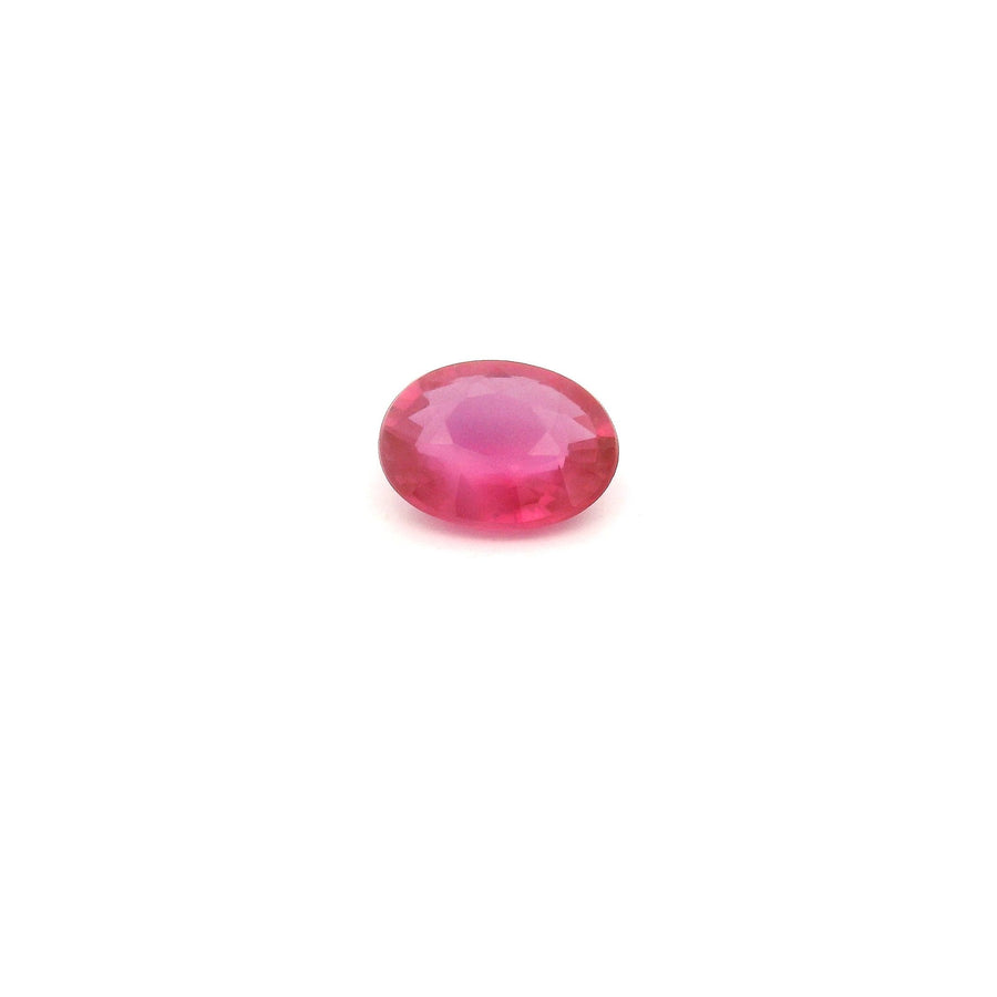 Oval Red Ruby 0.61ct loose gemstone