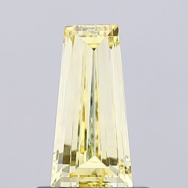 Tapered Baguette Fancy Intense Yellow Lab-grown Diamond 0.62ct VVS2 loose diamond