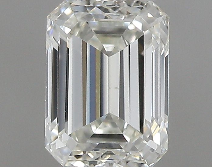 Emerald Natural Diamond 0.41ct H VS1