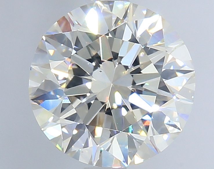Round Blue Natural Diamond 2.06ct VS2 loose diamond