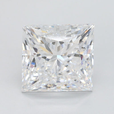 Princess Lab-Grown Diamond 3.20ct D FL