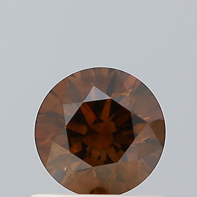Round Fancy Brown Natural Diamond 0.64ct VS1 loose diamond