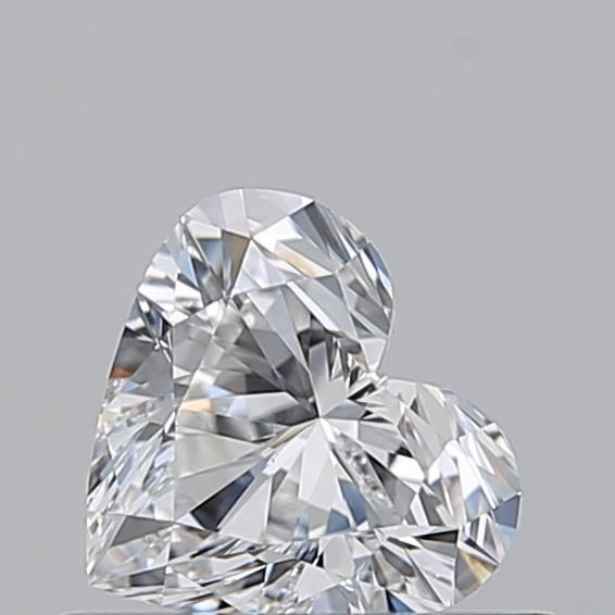 Heart Natural Diamond 0.52ct D VVS2