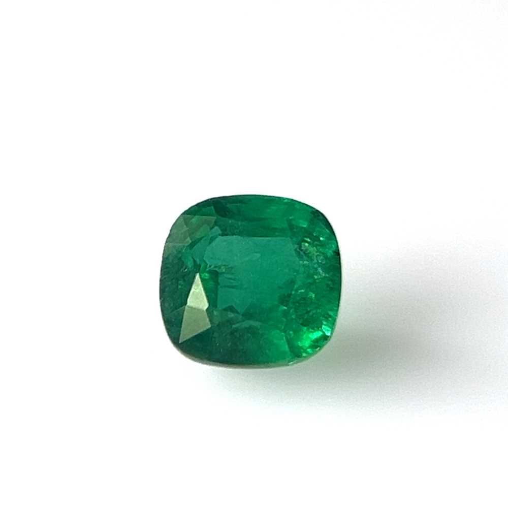 Cushion Green Emerald 2.32ct loose gemstone