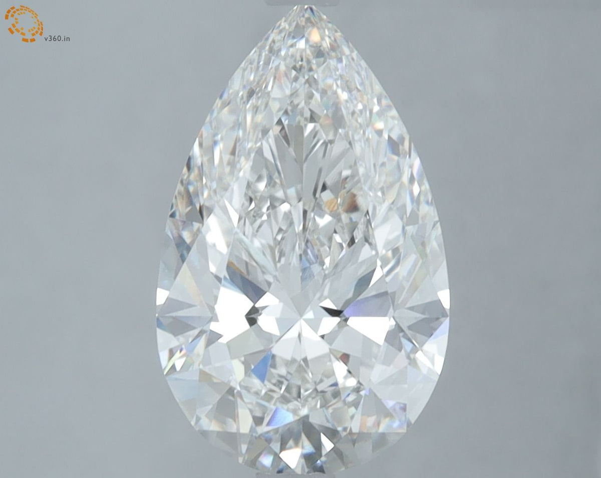 Pear Lab-Grown Diamond 3.05ct F VVS1