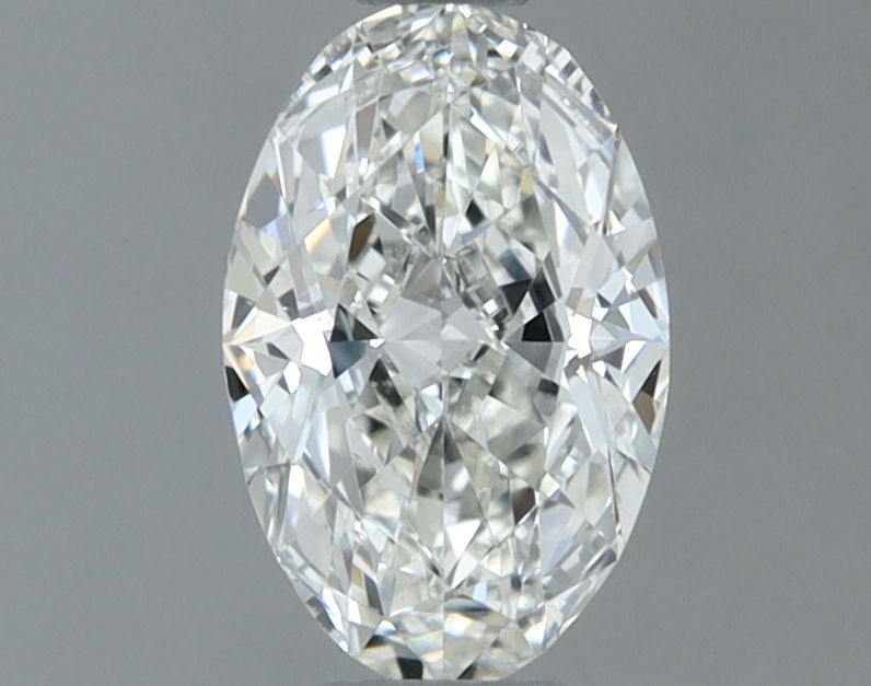 Oval Natural Diamond 0.50ct H VVS2