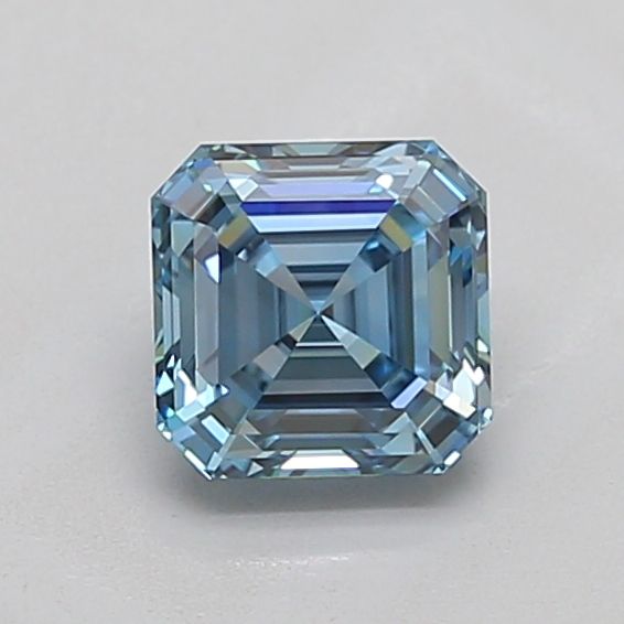 Asscher Fancy Vivid Blue Lab-grown Diamond 1.3ct VVS2 loose diamond