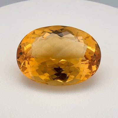 Oval Orange Citrine 13.61ct loose gemstone