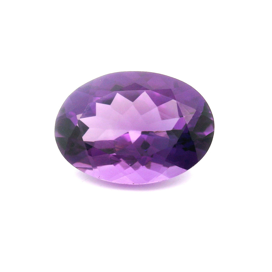 Oval Purple Amethyst 5.52ct loose gemstone
