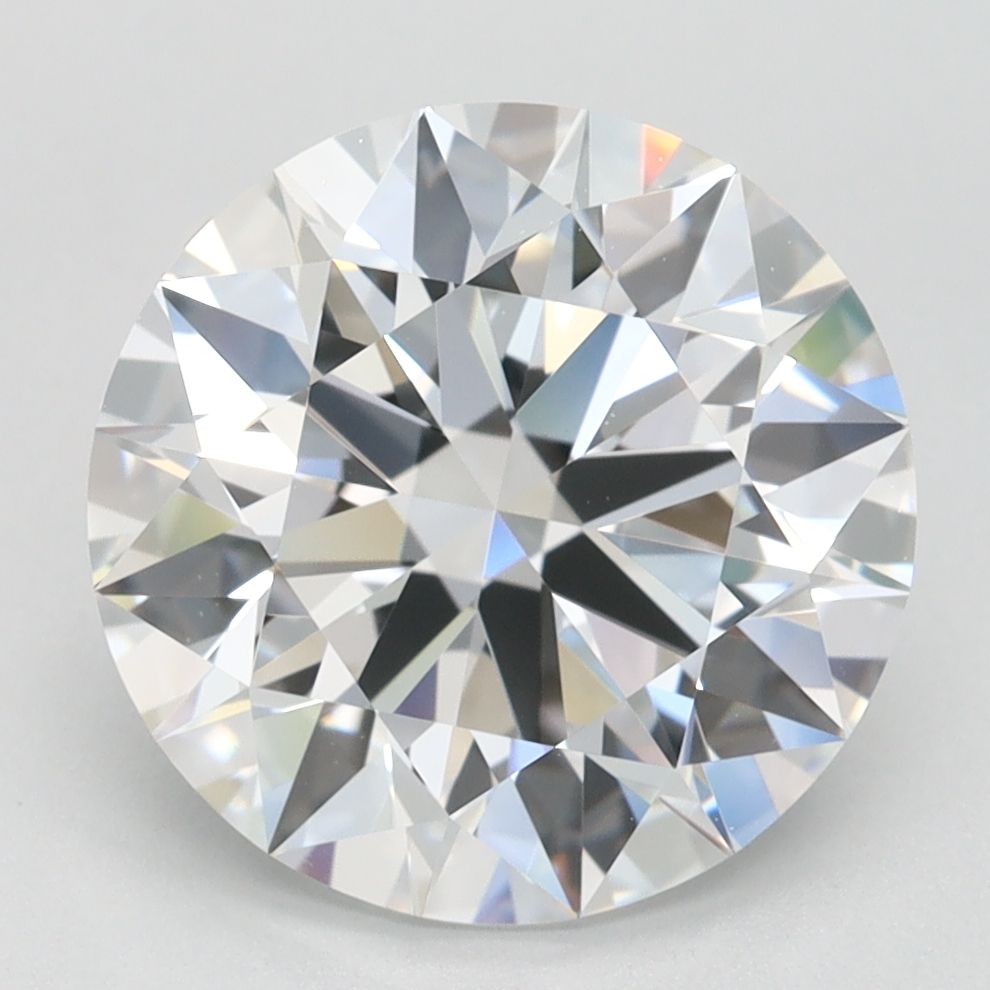 Round Lab-Grown Diamond 3.42ct D IF