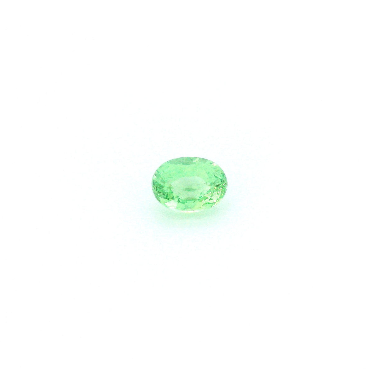 Oval Green Garnet 0.46ct loose gemstone