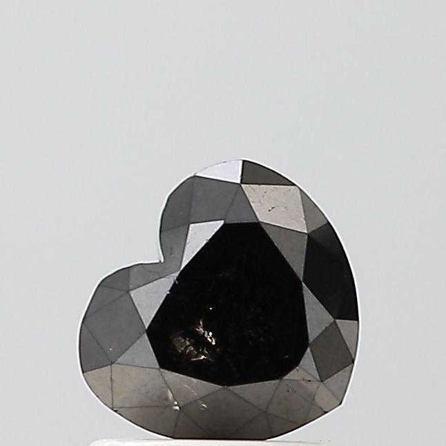 Heart Black Natural Diamond 1.14ct VVS2 loose diamond