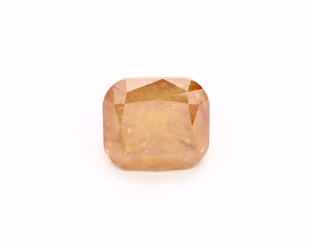 Cushion Fancy Yellow Orange Natural Diamond 2.05ct loose diamond