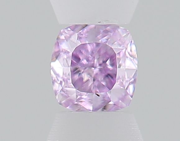 Cushion Fancy Intense Pinkish Purple Natural Diamond 0.05ct loose diamond
