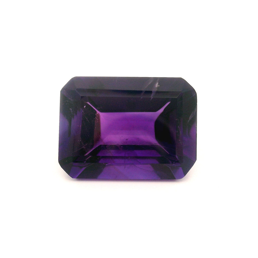 Octagonal Purple Amethyst 21.97ct loose gemstone