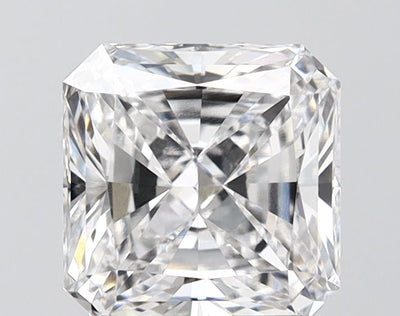 Square Radiant Lab-Grown Diamond 2.07ct E VVS1