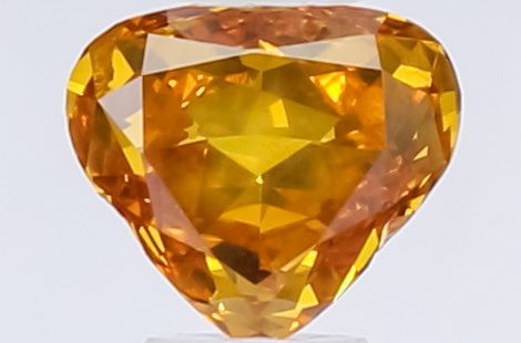 Rose Fancy Deep Yellow Orange Natural Diamond 0.25ct loose diamond
