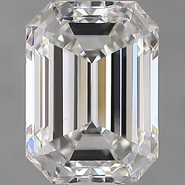 Emerald Natural Diamond 2.01ct F VS1