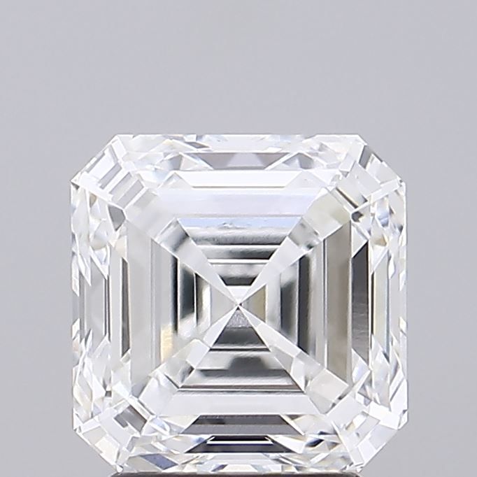 Asscher Lab-Grown Diamond 2.71ct D IF